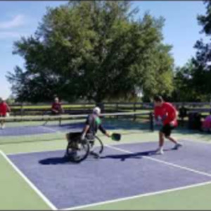 Michael O&#039;Leary Wheelchair Pickleball, Game 4 of 5