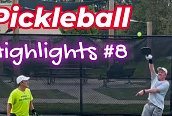 is the lob viable?! - Pickleball Highlights #8