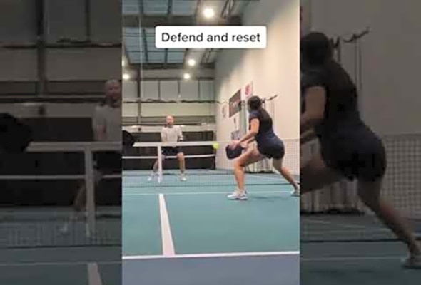 How a Rally in Pickleball Goes