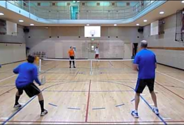 What is pickleball How to play pickleball 5.0 doubles Valenti Sports October 2014