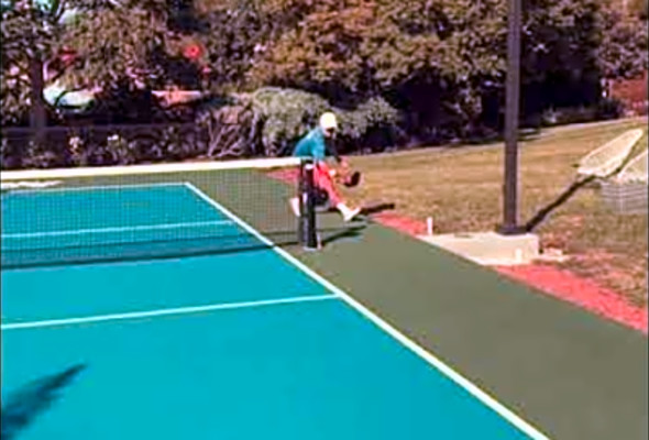 Advanced Pickleball Demonstration - Around the Post (ATP)