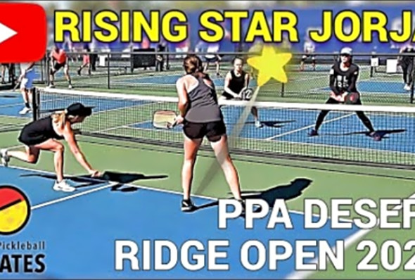 Rising Star Jorja in Pickleball Women&#039;s Doubles Pro at Desert Ridge Open 2022