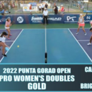 2022 APP Punta Gorda Pickleball Open Pro Women&#039;s Doubles Gold: Carr/Jard...