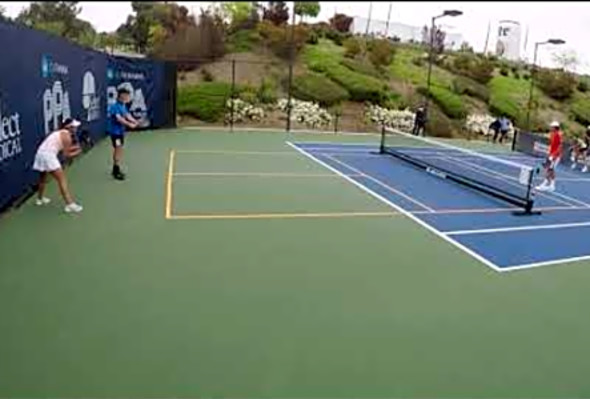 2023 PPA OC Cup Pickleball Tournament Mixed Pro Doubles Qualifier R1