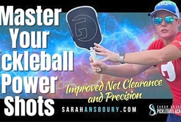 Master Your Pickleball Power Shots: Tips for Improved Net Clearance and Precision