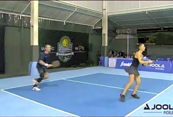 2022 World Pickleball Championship WPC, Bali Indonesia, Mixed Doubles Open Division Semi Final