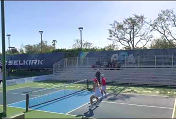 Newport Beach Invitational 2023 Mixed Doubles 4.5 Gold Medal Match 1