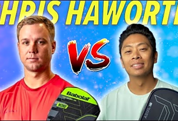 Epic Singles Showdown VS Top Singles Pro CHRIS HAWORTH - (he didn&#039;t hold back )