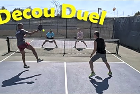 Decou Doubles Pickleball - Alex &amp; Bob -vs- Mide &amp; Drew - March 11, 2025