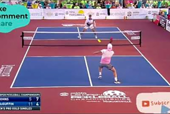 2021 US OPEN PICKLEBALL GOLD MEDAL MATCH - Ben Johns VS Tyson McGuffin