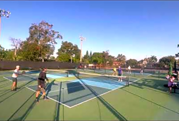 Next top Pickleball Pros letting me play Bardmoor Seminole Fl