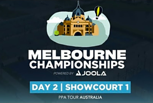 PPA Australia: Melbourne Championships - Pro Gender Doubles (Day 2, Showcourt 1)