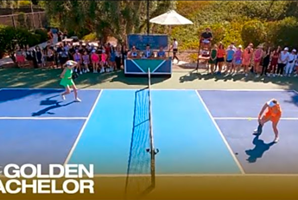 Gerrys Women Participate in First Annual Golden Bachelor Pickleball Championship