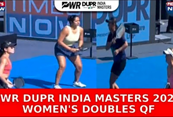 PWR DUPR India Masters 2024 - Pickleball Women&#039;s Doubles QF: Amrita &amp; Bala Against Sarah &amp; Schmidt