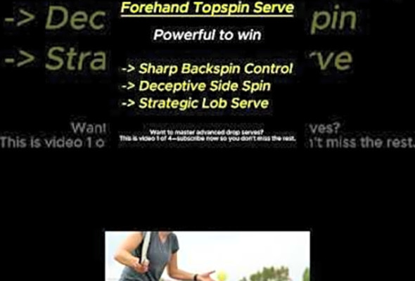 Your First Pro-Level Drop Serve Start HERE #pickleball #DropServe #SportVisionPlus
