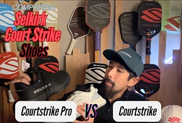 Review Selkirk Pickleball Shoes: Courtstrike vs Courtstrike Pro ( Slides)