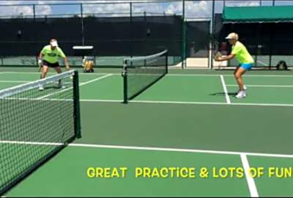 Pickleball: &quot;Snapper/Blocker Drill&quot;, Deb Harrison