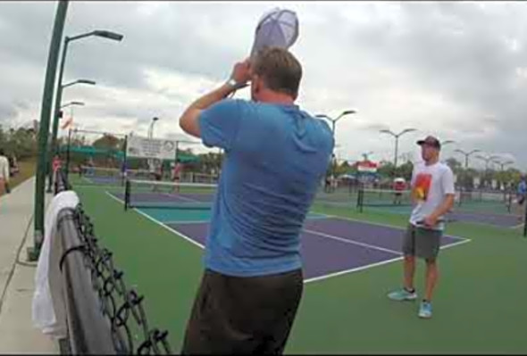 2021 WPC Mens doubles Advanced. Game to 15. Gizmo Pickleball/Blake Wilson VS Oneill/Miller