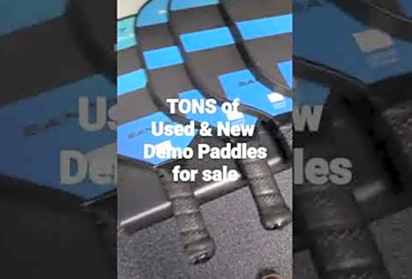 Buy Used Pickleball Paddles at www.BellRacquetSports.com