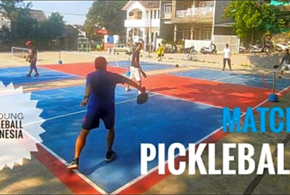 PICKLEBALL BANDUNG MATCH - Arrie/Bastian vs Ariful/Syafik - Pickleball Indonesia