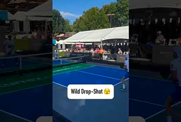 Is the drop-shot the worst shot in pickleball?