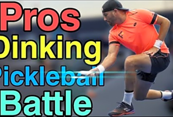 Pros Dinking Pickleball Battle Men&#039;s Doubles Tournament