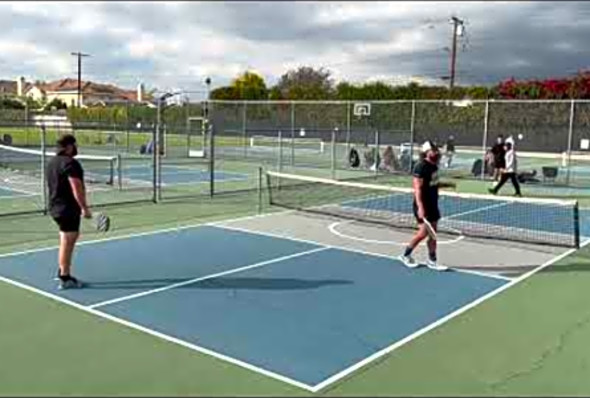Kyle &amp; Joseph Gold Metal Match 4.5 8 Men&#039;s Doubles CAPA pickleball tournament 12-10-22