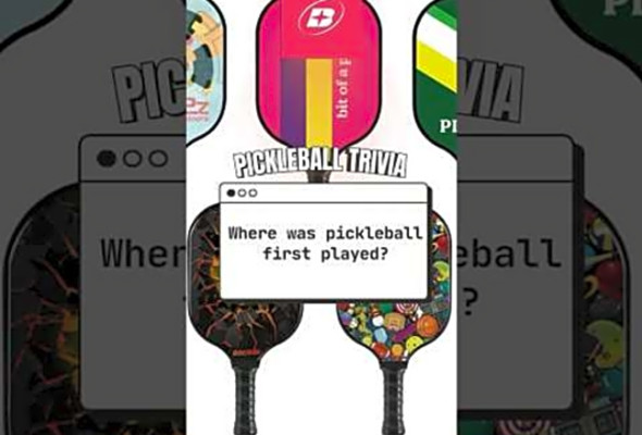 Where Was Pickleball First Played? Know Your Games Origins! #PickleballHistory #KnowYourGame