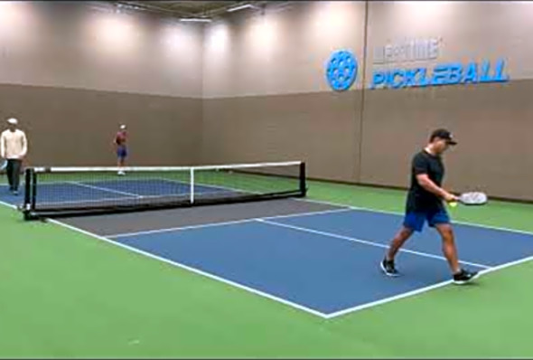 #188 Doubles Pickleball - Lifetime Bloomington North game 2