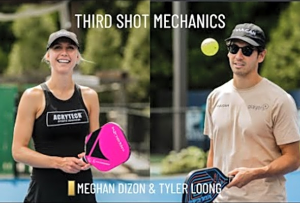 Tyler Loong &amp; Meghan Dizon - Third Shot Mechanics - TopCourt