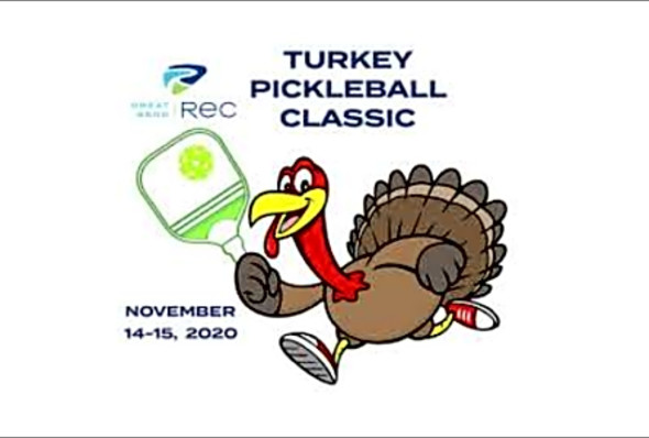 Great Bend Turkey Pickleball Classic 2020 - Michelle &amp; Ramon vs Sharon &amp; Justin