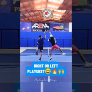 WHO WILL BE HIT THE OVERHEAD? #pickleballshorts #pickleballtraveler