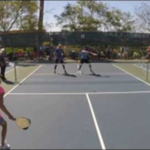 March Madness Pickleball Tournament 5.0 Mixed Doubles Worley Hagen/ Lell...