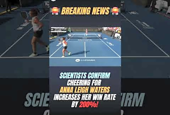 Anna Leigh Waters put on a show against Lea Jansen at the Veolia Cape Coral Open#pickleballofficial