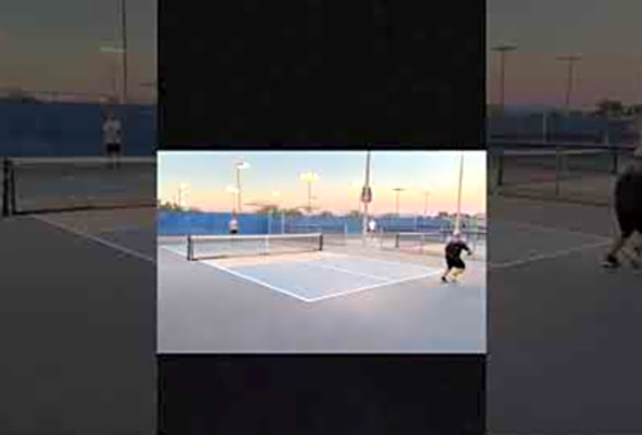 Pickleball - Franklin SweetSpot Trainer Paddle - Gilbert Regional Park, Arizona #pickleball #tennis