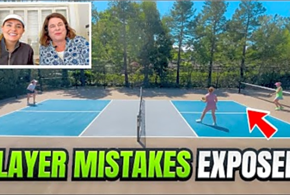 Pickleball Coach Unleashes Brutal Honestly on Player Mistakes!
