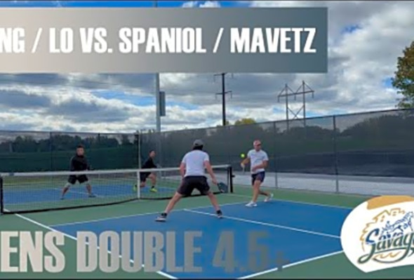 MN City of Savage Pickleball Tournament: Mens Double 4.5