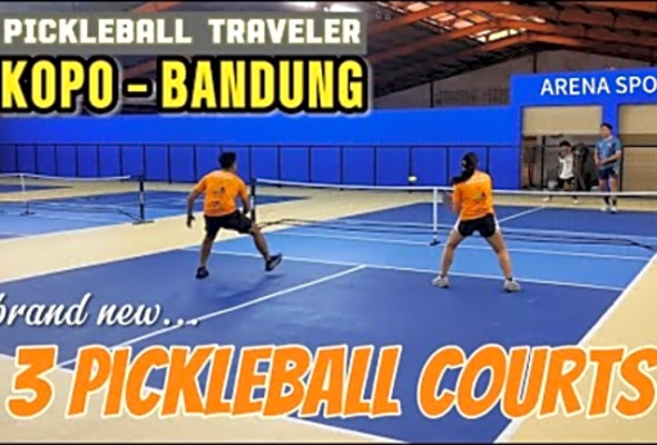 LET&#039;S GO! 3 PICKLEBALL COURTS IN KOPO BANDUNG #pickleballindonesia #pickleballclurts
