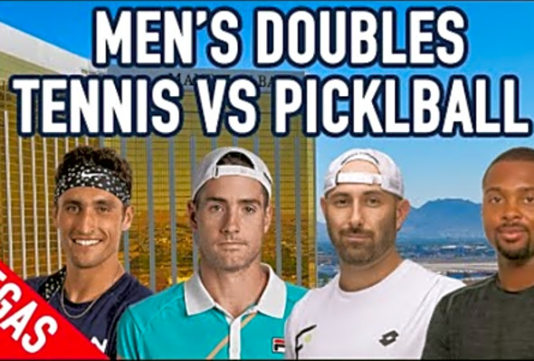 Can Tennis Players John Isner &amp; Donald Young Play Pickleball Doubles