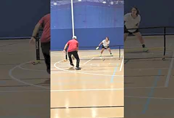 Got him back! #pickleball
