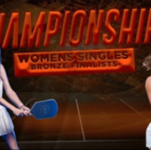 Mary Brascia v Helena Jansen at the Daytona Beach Open