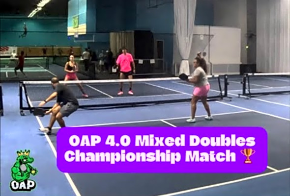 OAP Tournament June, 2024 - 4.0 Mixed Doubles Gold Match