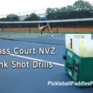 Pickleball Tutor - NVZ Dink Drills Practice