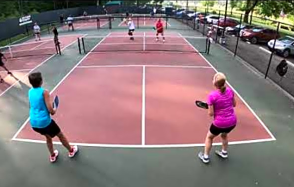 MXD Pickleball League - Mary/Roxane vs Kathy/Julie