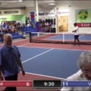 Pickleball Global Challenge Cup Jonny Pickleball VS Rick Witsken Men&#039;s S...