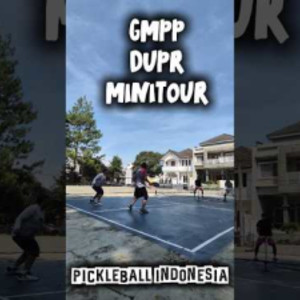 HIGHLIGHTS GMPP DUPR MINITOUR #pickleball #pickleballindonesia #pickleba...