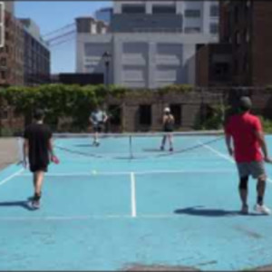 Brooklyn Pickleball MLP tournament Derek/Ray vs Eric/Austin
