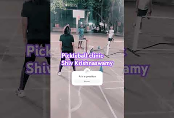 PICKLEBALL CLINIC #pickleballislife#pickleballplayers#clinic#fitness#sports#learning#games#shorts