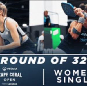 Genie Bouchard v Jessie Irvine at the Veolia Cape Coral Open