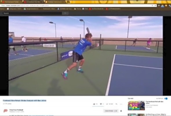 Pickleball Stroke Analysis: Forehand Return Of Serve